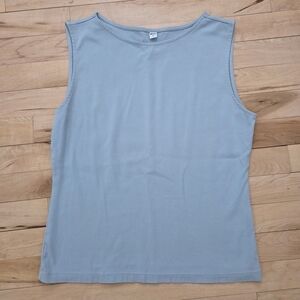 Uniqlo Light Blue Sleeveless Women's Top